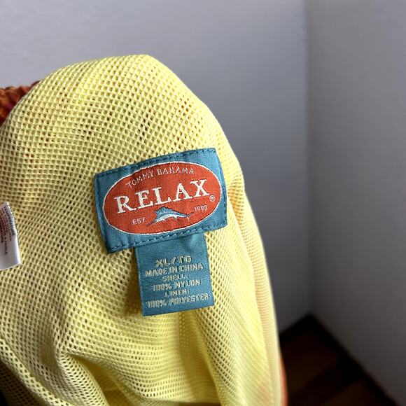 Tommy Bahama Swim Trunks Mens Size XL Orange Relax Embroidered Preppy - Picture 3 of 5